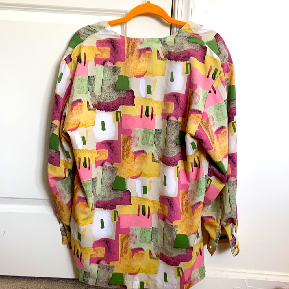 Color block blouse - Picture 2 of 2